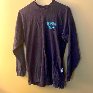 Bermuda, gray, long sleeve